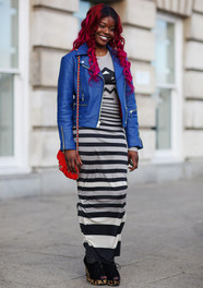 Azealia Banks at Topshop Fashion