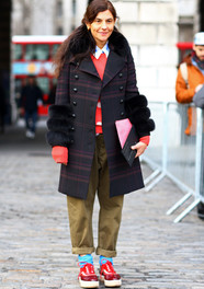 Gloria Baume, Plaid + Dots Fashion