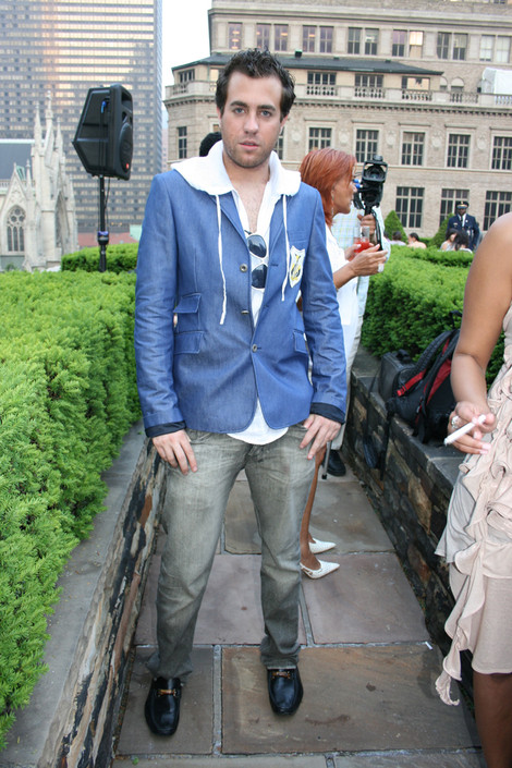 Kristian Lalilberte at the Form Fashion Show