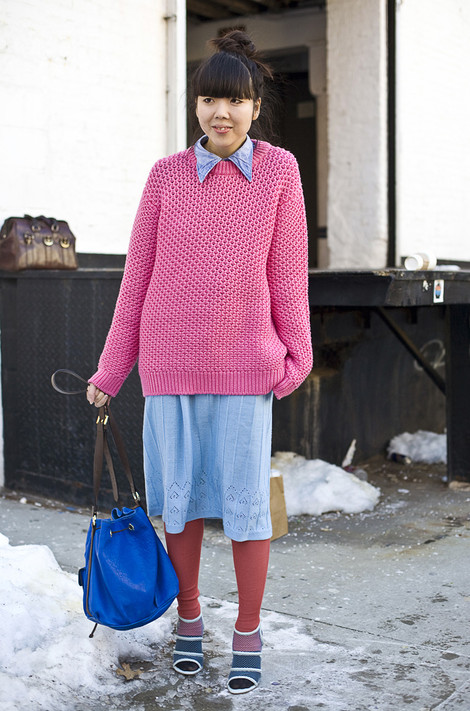 Susie Bubble in Prada, NYC