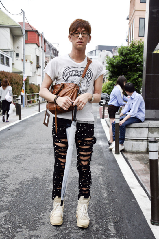 Shredded Spiked Jeans, Tokyo