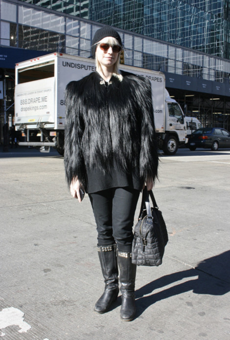 Monkey Fur Coat, NYC