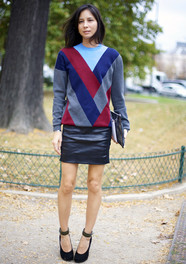 Melanie Huynh in Celine Fashion