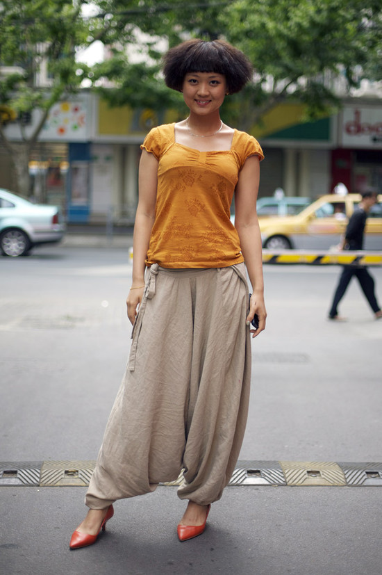 Shanghai Street Style, Harem Pants