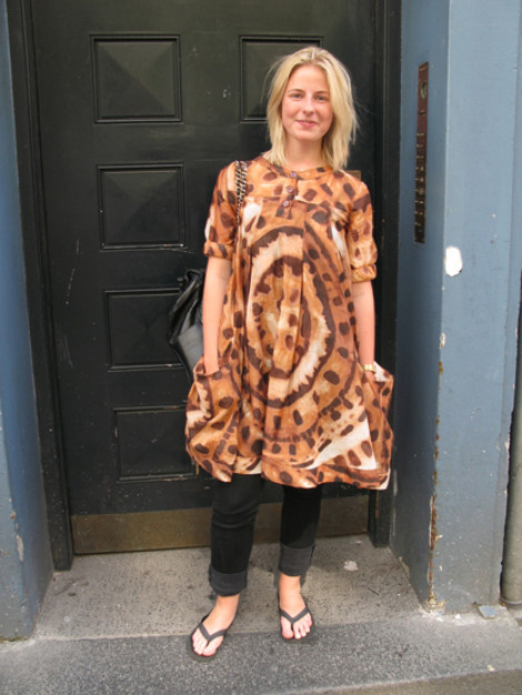 Leopard / Tribal Bubble Dress