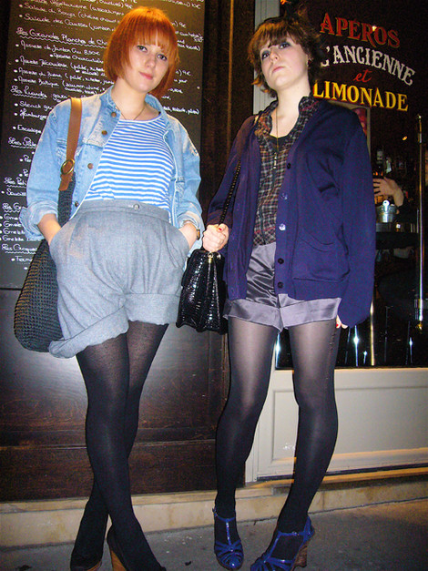 A Pair of Central Saint Martins Students in Paris