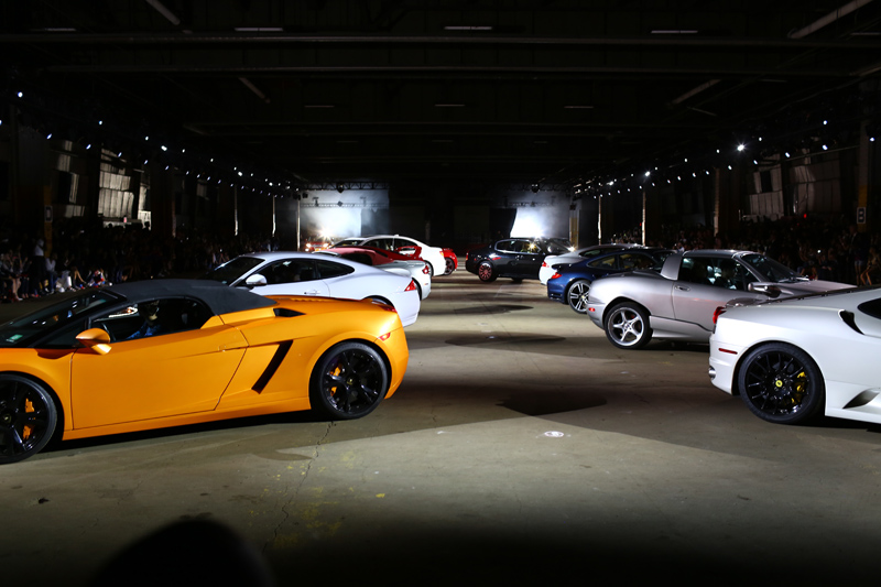 Opening Ceremony Runway Cars